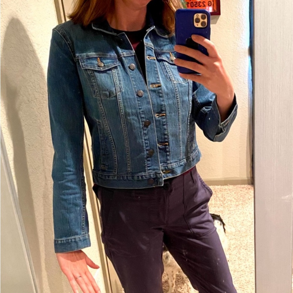 Banana Republic Factory denim jacket - small - medium wash